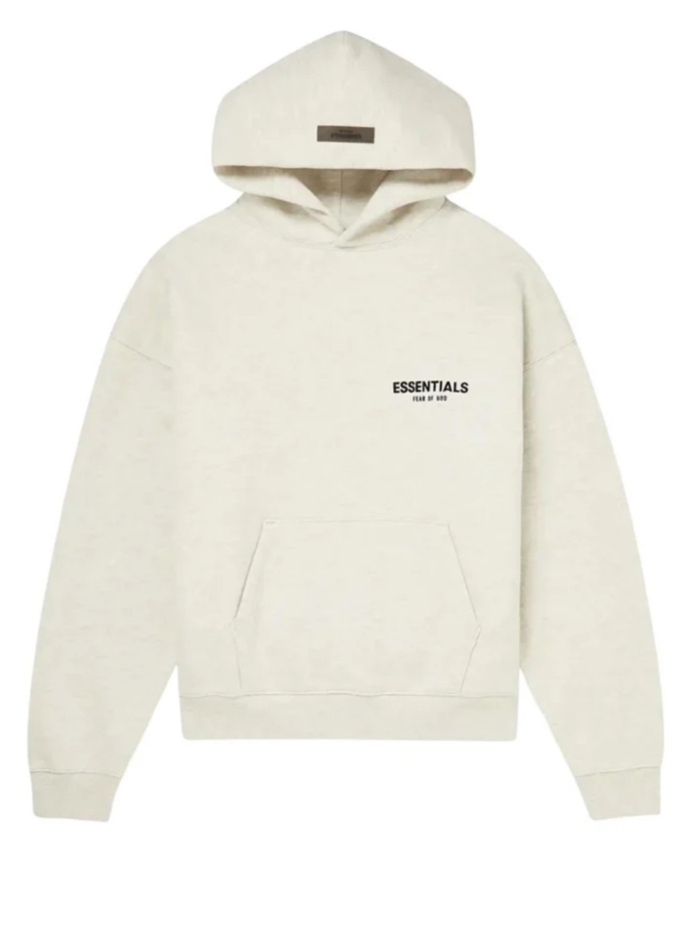 Fear of God Essentials Light Oatmeal Hoodie
